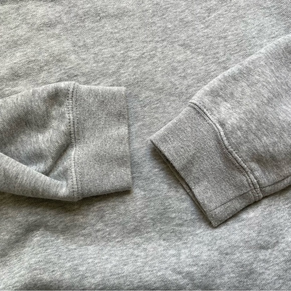 Nike Charleston Crewneck Pullover Sweatshirt Size Medium Gray Grey Sweater - Picture 5 of 7